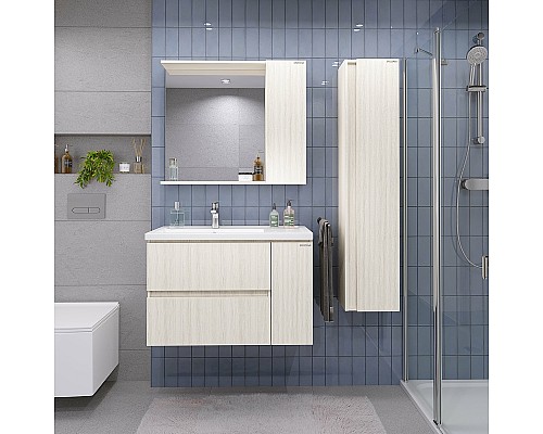 Зеркало со шкафом Grossman Юнит 80 2080112 Кадена лайт