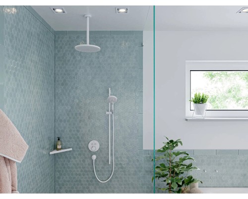 Верхний душ Hansgrohe Croma Черный матовый