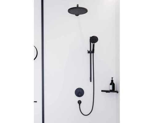 Верхний душ Hansgrohe Croma Черный матовый