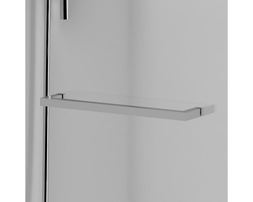 Шторка на ванну Damixa Skyline 80х140 DX35WBS-D7W1-150MT профиль Хром стекло прозрачное