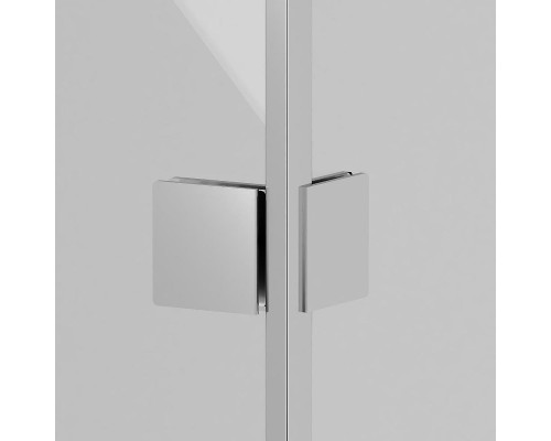 Шторка на ванну Damixa Skyline 80х140 DX35WBS-D7W1-150MT профиль Хром стекло прозрачное