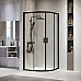 Душевой уголок RGW Passage PA-52B 80x80 03085288-14 профиль Черный стекло прозрачное