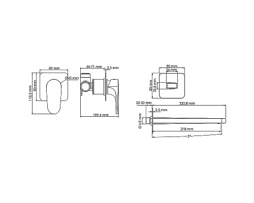 Смеситель для раковины WasserKRAFT Spree A1451.274 Никель