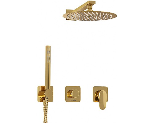 Душевая система WasserKRAFT Neckar A2151.277.183.208.280.197.281 Золото глянцевое