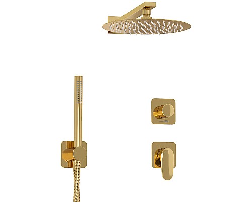 Душевая система WasserKRAFT Neckar A2151.277.183.208.280.197.281 Золото глянцевое
