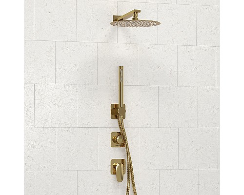 Душевая система WasserKRAFT Neckar A2151.277.183.208.280.197.281 Золото глянцевое