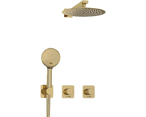Душевая система WasserKRAFT Ems A7651.303.183.208.280.197.207 Золото глянцевое
