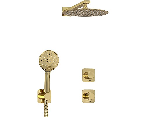 Душевая система WasserKRAFT Ems A7651.303.183.208.280.197.207 Золото глянцевое