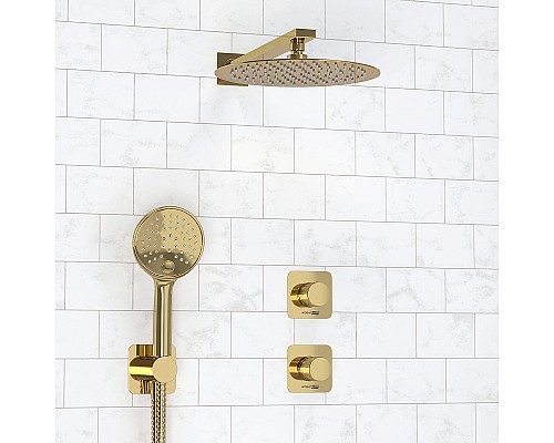 Душевая система WasserKRAFT Ems A7651.303.183.208.280.197.207 Золото глянцевое