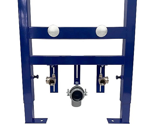 Инсталляция Berges Atom 049216 для биде Синяя