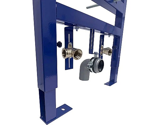 Инсталляция Berges Atom 049216 для биде Синяя