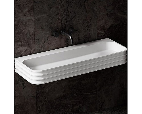 Раковина Abber Stein 100 AS2651-1.0 Белая матовая