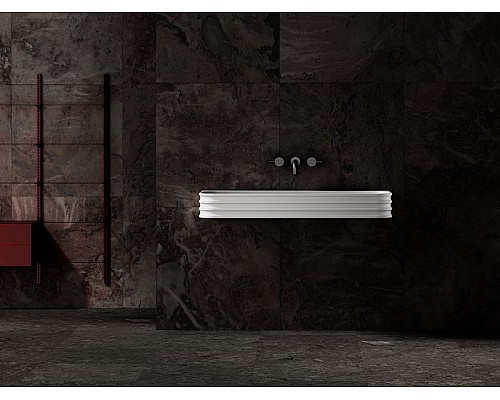 Раковина Abber Stein 100 AS2651-1.0 Белая матовая