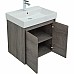 Тумба с раковиной Aquanet Nova Lite 60 302524 подвесная Дуб рошелье