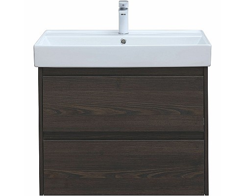 Тумба под раковину Aquanet Nova Lite 75 287895 подвесная Дуб черный