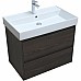Тумба под раковину Aquanet Nova Lite 75 287895 подвесная Дуб черный