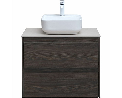 Тумба под раковину Aquanet Nova Lite 75 287895 подвесная Дуб черный