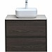 Тумба под раковину Aquanet Nova Lite 75 287895 подвесная Дуб черный
