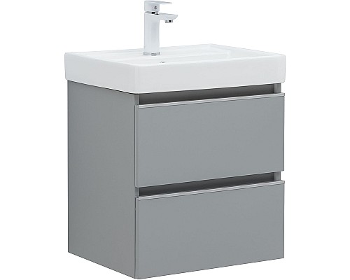 Тумба под раковину Aquanet Вега 50 329600 подвесная Мисти грин