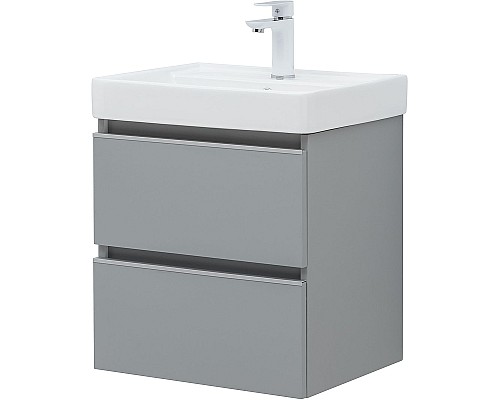 Тумба под раковину Aquanet Вега 50 329600 подвесная Мисти грин
