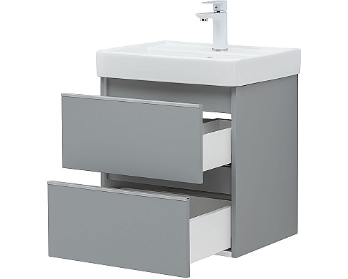 Тумба под раковину Aquanet Вега 50 329600 подвесная Мисти грин