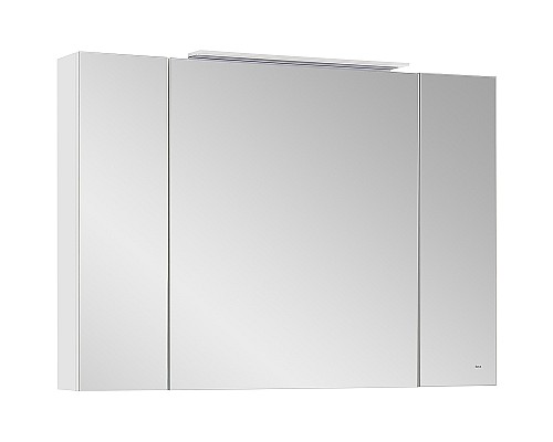 Зеркальный шкаф Roca Oleta 100 A857648501 с подсветкой Белый матовый