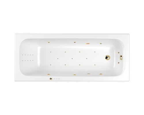 Акриловая ванна Whitecross Vibe 180x75 0105.180075.100.ULTRANANO.GL с гидромассажем