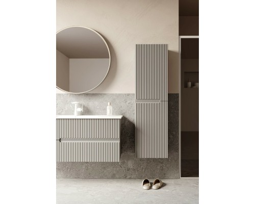 Тумба с раковиной Orka Moonlight 70 5001496 подвесная Бежевая матовая