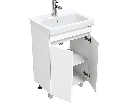 Тумба под раковину Onika Милтон Квадро 55 105561 Белая