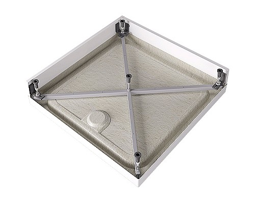 Акриловый поддон для душа Alex Baitler 90х90 AB9017H-2 Белый