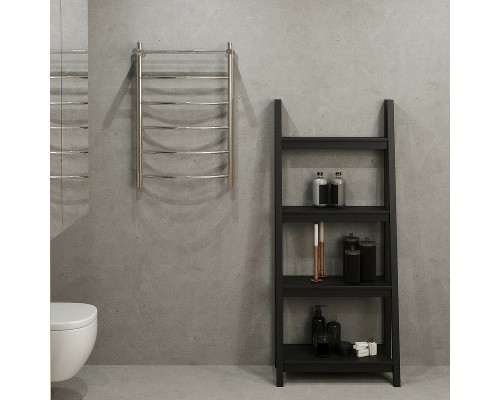 Водяной полотенцесушитель Aringa Бро 80x50 AR03030CH с полкой Хром