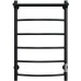Электрический полотенцесушитель Aringa Берген 80x50 AR03007BL с полкой Черный