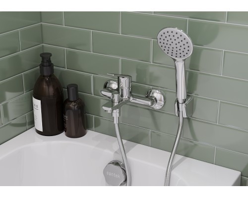 Смеситель для ванны Santek Венга WH5A10003C001 Хром