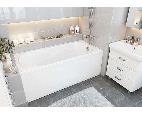 Акриловая ванна Santek Касабланка М 150х70 1WH501530 без гидромассажа