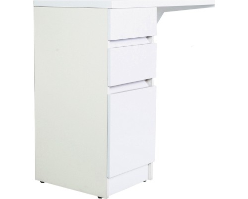 Тумба с раковиной Orange Sistema 100 L ST-40TUW+RAL Белая глянцевая