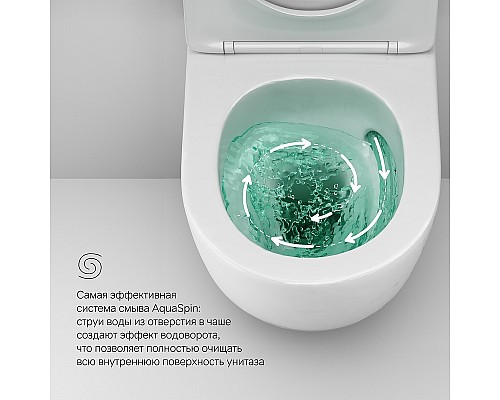 Унитаз AM.PM Like C801900SC подвесной с сиденьем Микролифт