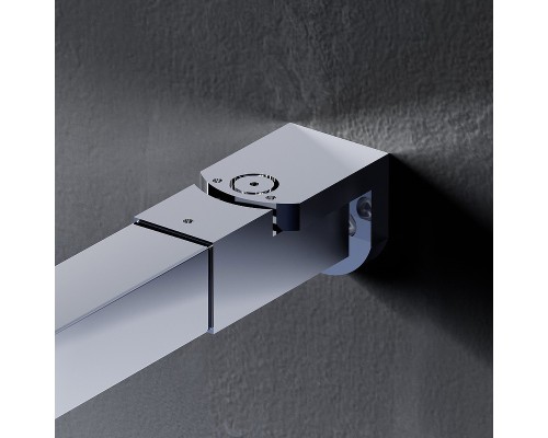 Душевая перегородка AM.PM Func 100 W84WI-100-F1-MTE профиль Хром матовый стекло прозрачное