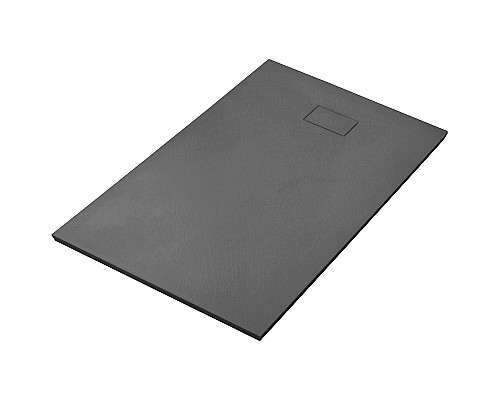 Душевой поддон из стеклопластика WasserKRAFT Elbe 140x90 74T36 Черный матовый