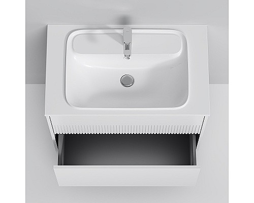 Тумба под раковину AM.PM Func 80 M8FFUX0802WM подвесная Белая матовая