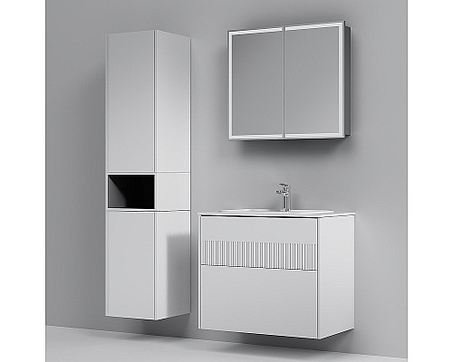 Тумба под раковину AM.PM Func 80 M8FFUX0802WM подвесная Белая матовая