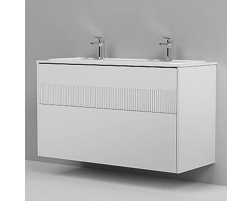 Тумба под раковину AM.PM Func 120 M8FFUX1202WM подвесная Белая матовая