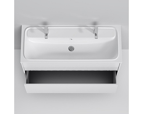 Тумба под раковину AM.PM Func 120 M8FFUX1202WM подвесная Белая матовая