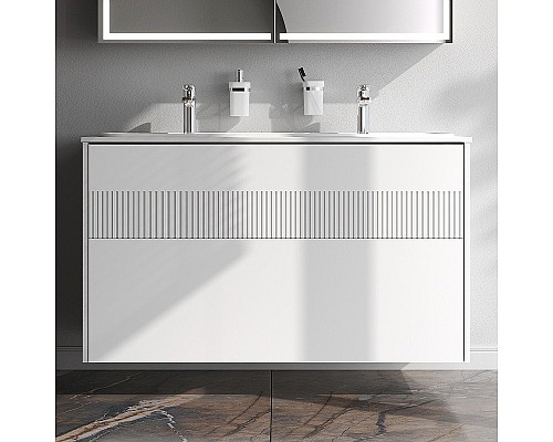 Тумба под раковину AM.PM Func 120 M8FFUX1202WM подвесная Белая матовая