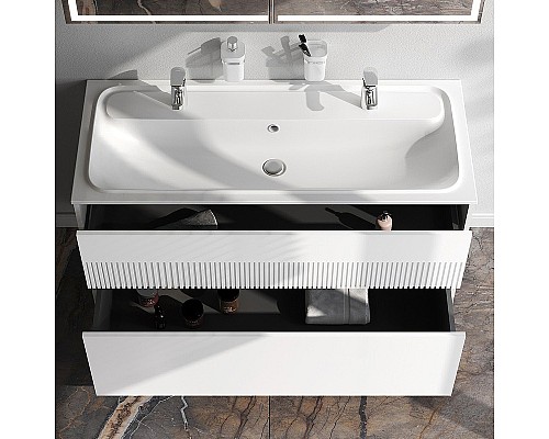 Тумба под раковину AM.PM Func 120 M8FFUX1202WM подвесная Белая матовая