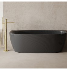 Карбоновая ванна Abber Karbon 170x80 Черная без гидромассажа