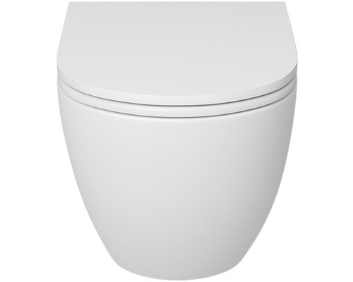 Унитаз Grossman Tornado GR-4455MSQ подвесной Белый матовый с сиденьем Микролифт