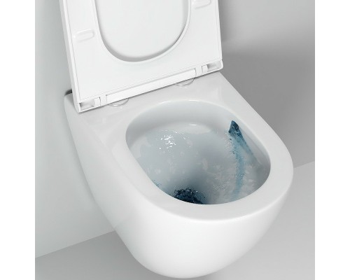 Унитаз Grossman Tornado GR-4455MSQ подвесной Белый матовый с сиденьем Микролифт