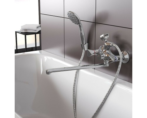 Смеситель для ванны Aringa Арно AR02025CH универсальный Хром