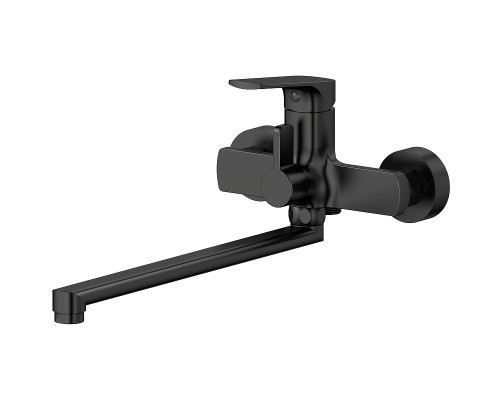 Смеситель для ванны Splenka S30.22.06 универсальный Черный матовый