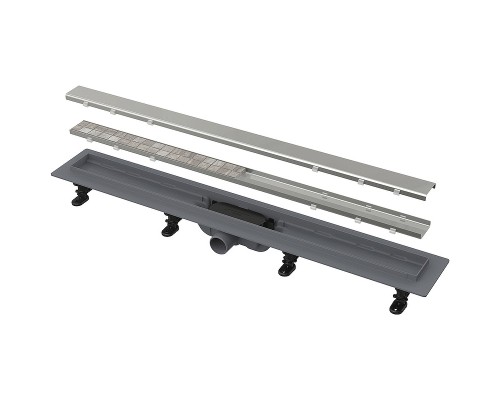 Душевой лоток Alcaplast APZ19-550 с решеткой Нержавеющая сталь / под плитку